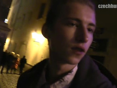 Twink meets pretty guy on street and takes him home to fuck his ass